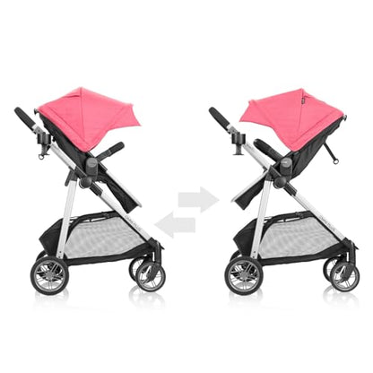 New Evenflo Omni Plus Modular Travel System (Brizo Pink)