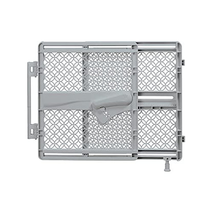 New Summer Infant Multi Function Walk-Thru Baby Gate 28" Tall, 27.5"-42" Wide (Gray)