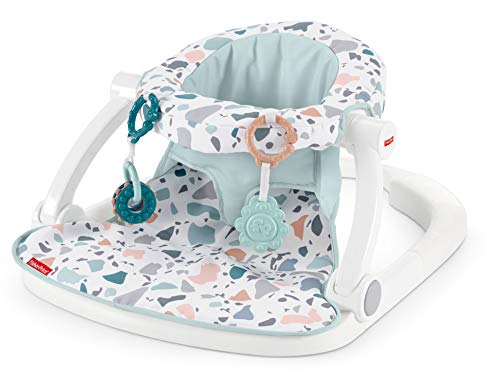 Fisher-Price Portable Baby Chair Sit-Me-Up Floor Seat (Pacific Pebble)