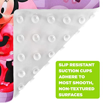 New Ginsey Disney Minnie Mouse Bowtique Decorative Safety Bathtub Mat (Purple)