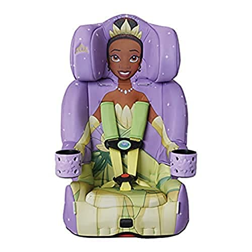 New KidsEmbrace Disney Princess and the Frog Tiana 2-in-1 Forward-Facing Booster Car Seat