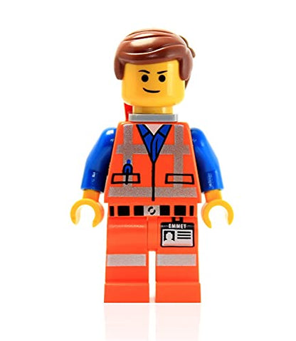 New LEGO The Movie LOOSE Mini Figure Emmet with Piece of Resistance