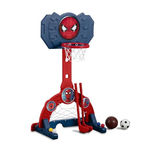 New Delta Children - Marvel Spider-Man 4-in-1 Sports Center (Red/Blue)