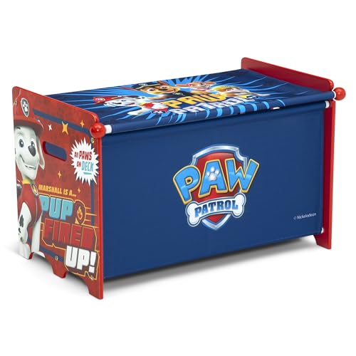 New Delta Children PAW Patrol Toy Box, Blue