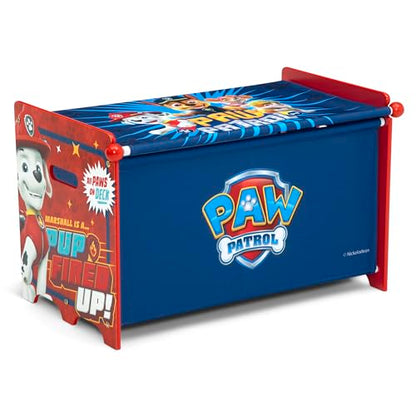 New Delta Children PAW Patrol Toy Box, Blue