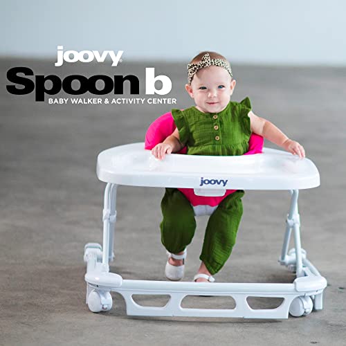 New Joovy Spoon B Baby Walker & Activity Center (Pink Crush)