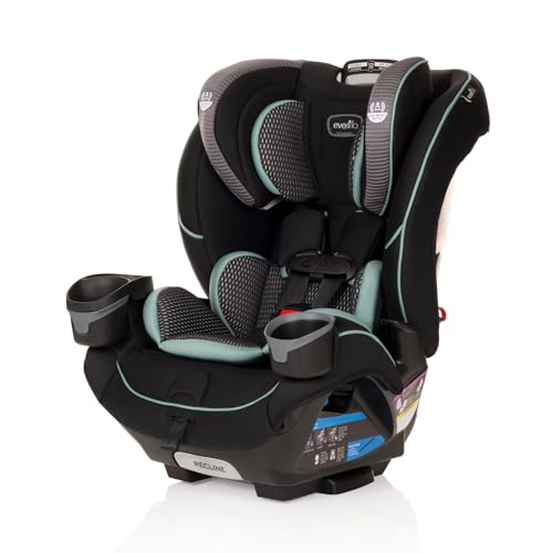 New Evenflo EveryFit/All4One 3-in-1 Convertible Car Seat (Atlas Green)