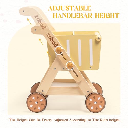 New ROBUD Baby Push Walker Doll Stroller