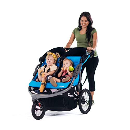 Joovy Zoom X2 Lightweight Performance Double Jogging Stroller (Glacier)