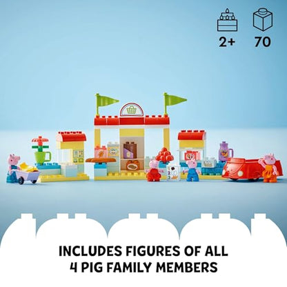 New LEGO DUPLO Peppa Pig Supermarket Toy Creative Building Set 10434