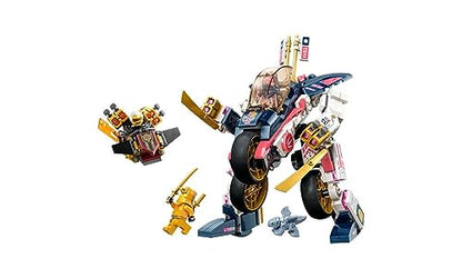 New LEGO NINJAGO Sora’s Transforming Mech Bike Racer 71792