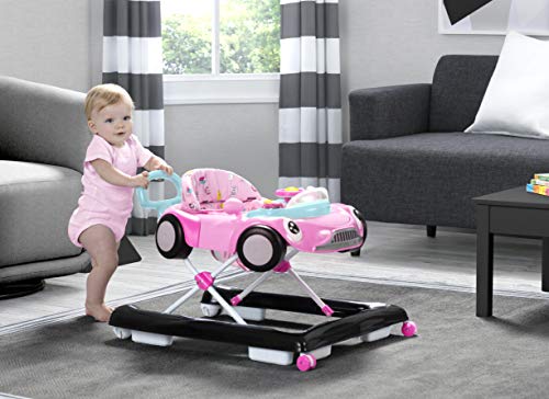 New Delta Children First Race 2-in-1 Walker (Pink)