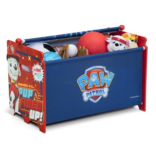 New Delta Children PAW Patrol Toy Box, Blue