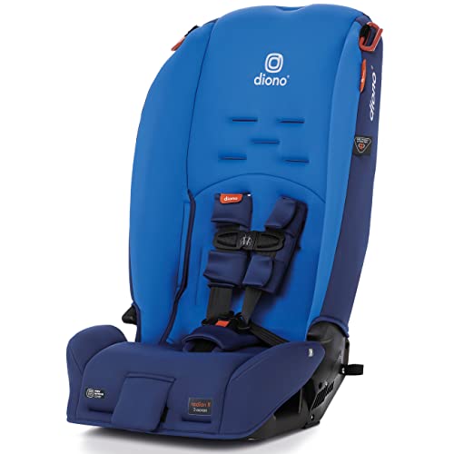 Diono Radian 3R, 3-in-1 Convertible Car Seat, Slim Fit 3 Across, Blue Sky