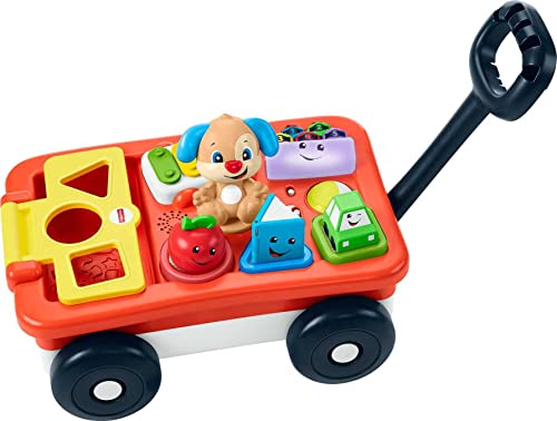 New Fisher-Price Laugh & Learn Baby & Toddler Toy Pull & Play Wagon