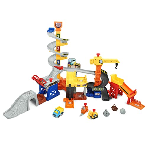 New VTech Go! Go! Smart Wheels Speedy Spiral Construction Tower Track Set (Frustration Free Packaging)