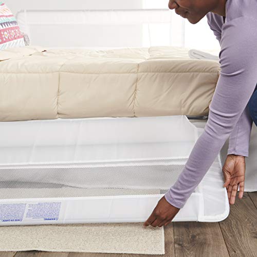Regalo Swing Down Double Sided Bed Rail Guard (White)