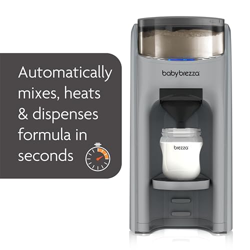 New Baby Brezza New and Improved Formula Pro Advanced Formula Dispenser Machine (Grey)