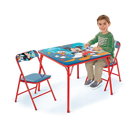 Mickey Mouse Activity Folding Table & Chair Sets For Childrens