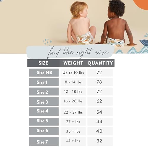 New The Honest Company Clean Conscious Diapers (Size 1 (8-14 lbs), 78 Count)