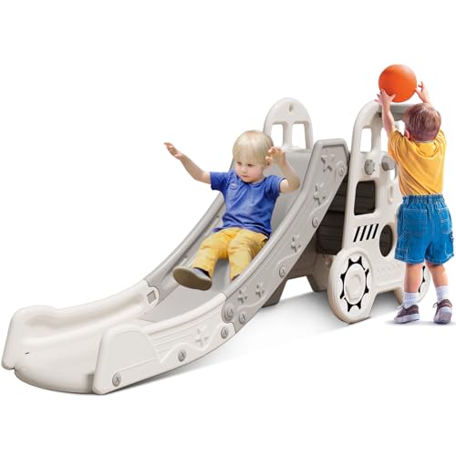 New 3 in 1 Toddler Kids Plastic Slide