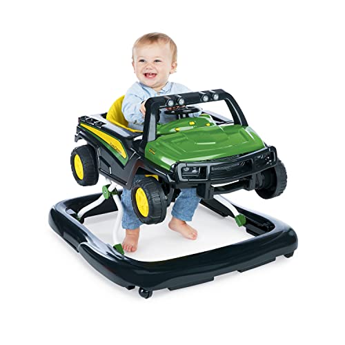 New Bright Starts John Deere 4-in-1 Gator Green Baby Activity Center & Walker