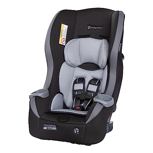 New Baby Trend Trooper 3-in-1 Convertible Car Seat (Dash Black)