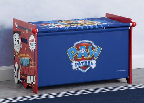 New Delta Children PAW Patrol Toy Box, Blue