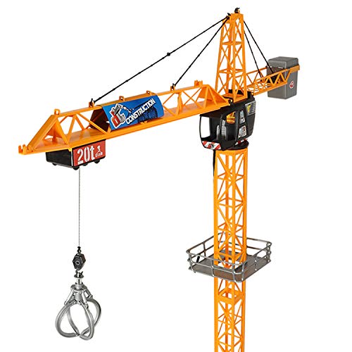 DICKIE TOYS Mighty Construction Crane with Remote Control