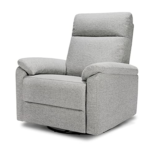 New DaVinci Suzy Swivel Recliner (Frost Grey)