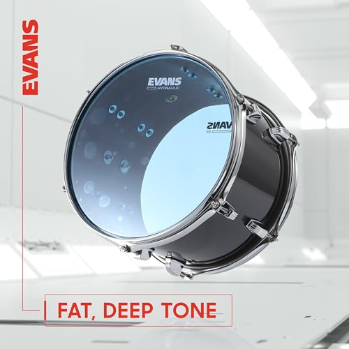 Evans Drum Heads - Hydraulic Blue Tom Drumhead, 15 Inch