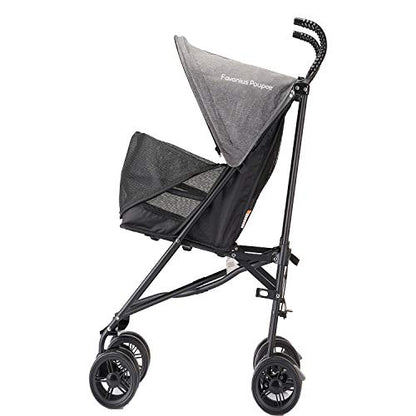 Favonius poupee Lightweight Pet Stroller (Grey)