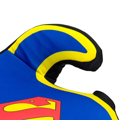 New KidsEmbrace DC Comics Superman Backless Booster Car Seat (Blue, Red and Yellow)