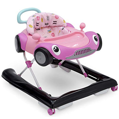 New Delta Children First Race 2-in-1 Walker (Pink)