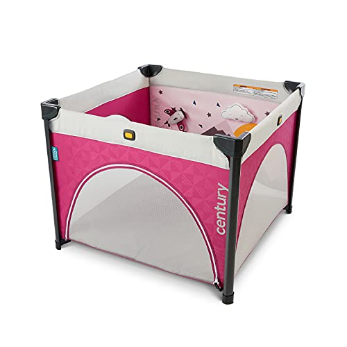 New Century Play On 2-in-1 Playard and Activity Center (Berry)