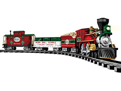 New Lionel North Pole Central Ready-to-Play Freight Set with Remote