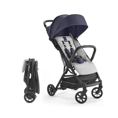 Inglesina Quid Baby Stroller - Large Canopy (College Navy) (Read the description)