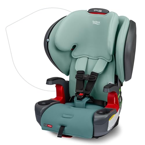 New Britax Grow with You ClickTight Plus Harness-2-Booster Car Seat (Green Ombre)