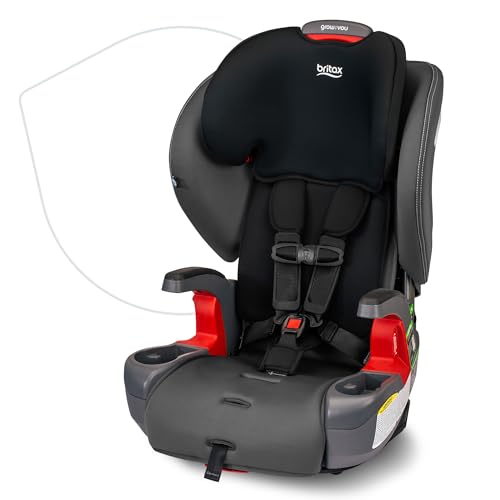 New Britax Grow with You Harness-2-Booster Car Seat (Mod Black)