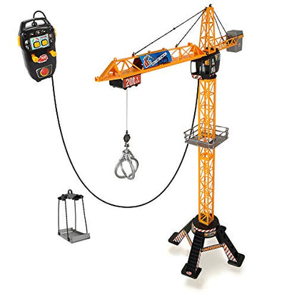 DICKIE TOYS Mighty Construction Crane with Remote Control