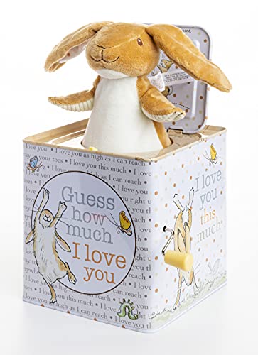 New KIDS PREFERRED Guess How Much I Love You - Nutbrown Hare Jack-in-The-Box - Musical Toy for Babies