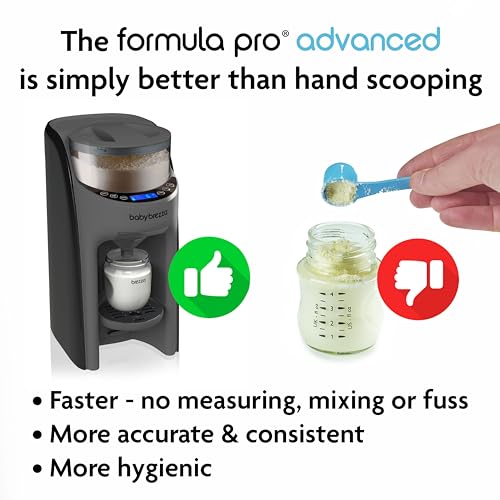 New Baby Brezza Pro Advanced Formula Dispenser Machine (Charcoal)