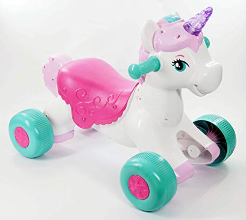 Kiddieland Light N Sounds Magical Ride-on Unicorn