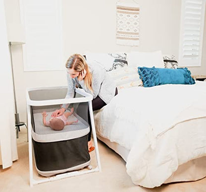 Joovy Coo Bassinet and Playpen with Storage (Gray)