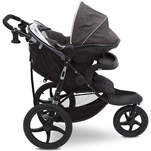 New Jeep Classic Jogging Stroller by Delta Children (Grey)