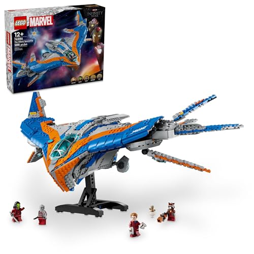 New LEGO Marvel Guardians of The Galaxy: The Milano Buildable Starship Toy 76286