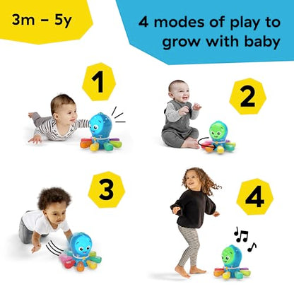 Baby Einstein Ocean Explorers Go Opus Go 4-in-1 Crawl & Chase Activity Learning Toy