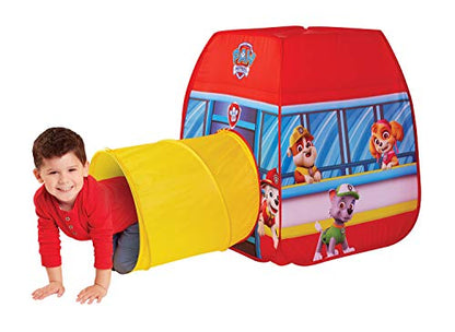 New Paw Patrol Kids Tent Pop Up Play Tent with Tunnel