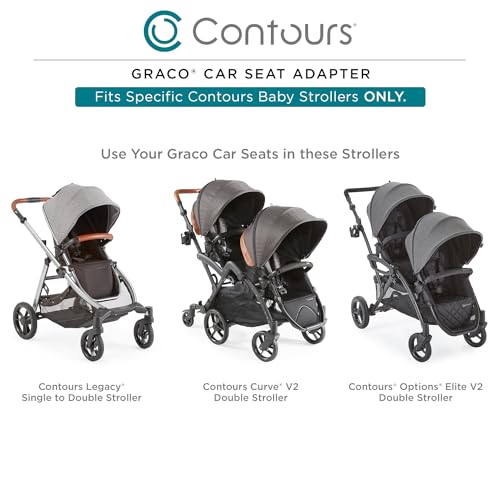 Contours Car Seat Adapter (Black)