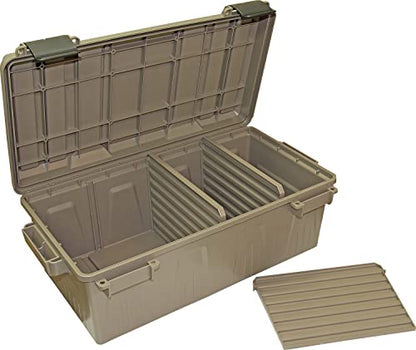 New MTM Divided Ammo Crate Utility Box